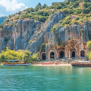 À quoi ressemble Dalyan en Turquie ? Voyage au cœur des tombeaux lyciens millénaires